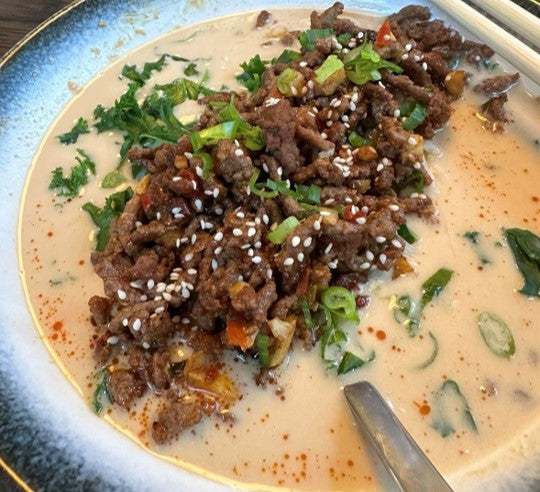 Enkle Tantan nudler (suppe)