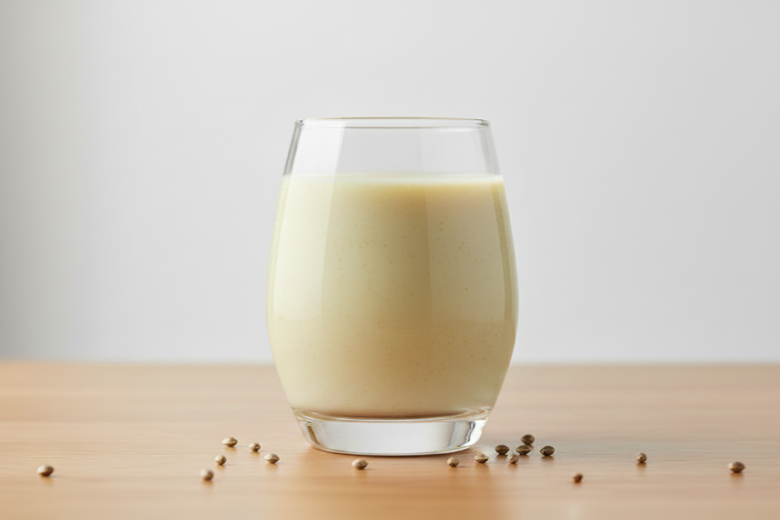 Næringsrik hampmelk/hempmelk